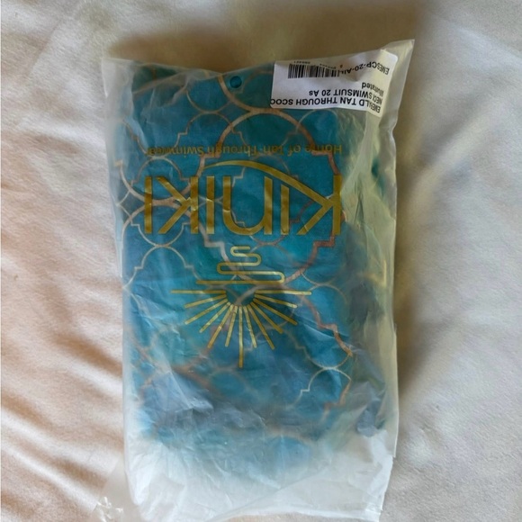 Kiniki tan through swim suit bathing suit - Picture 7 of 8